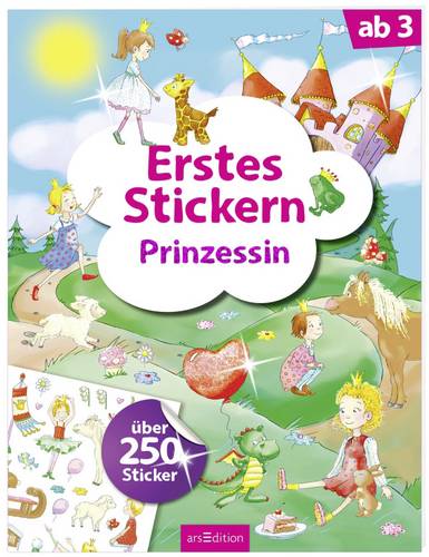 ARS Edition Erstes Stickern Prinzessin 131729 1St.