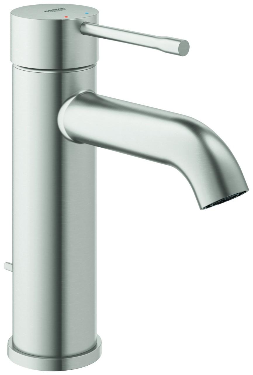 GROHE Einhand-Waschtischbatterie Essence S-Size supersteel, 24171DC1 24171DC1