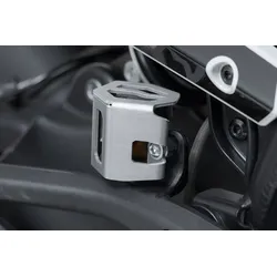 SW-Motech Bremsflüssigkeitsbehälter-Schutz - Silbern. BMW-, Ducati-, KTM-, Husqvarna-Modelle.