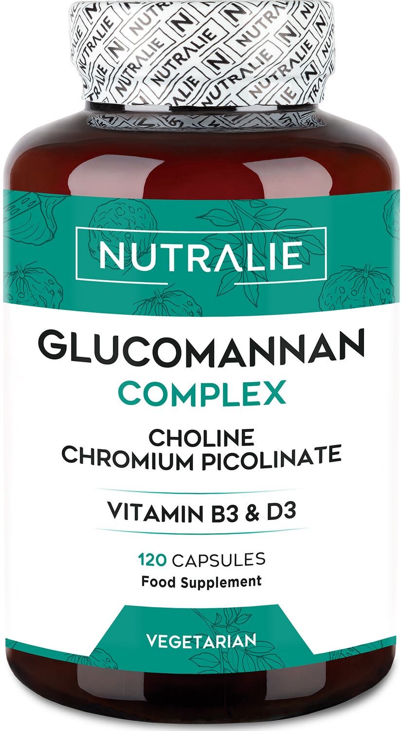 Nutralie Glucomanano + Colina + B3 + D3 Pérdida Peso 120 caps