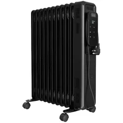 Black & Decker BLACK+DECKER Oil Heater, Heizkörper, Schwarz