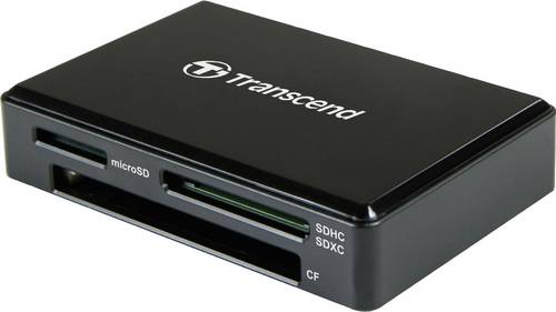 Transcend Externer Speicherkartenleser USB-C (USB 3.1 Gen 1) Schwarz