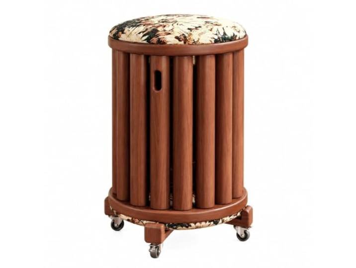 YDHFCD Holz Hocker Set Stapelbar Beistelltisch Kompakt Mehrzweck-Hocker, Massivholz-Konstruktion, platzsparend, tragbar.(Style 4)