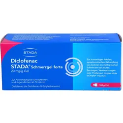 Diclofenac Stada Schmerzgel Forte 20 mg/G Gel 180 G