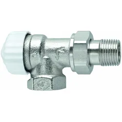 Thermostat-Ventilunterteil V-exact II umg. Flußricht., Axial, DN 15