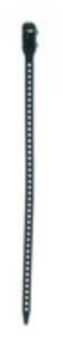 HellermannTyton 115-07189 SRT1807 Kabelbinder 180mm 7mm Schwarz Lösbar, Sehr flexibel, mit Rückschlauföse