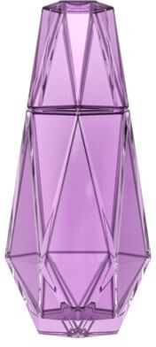 American Atelier Geometric Bedside Carafe and Tumbler Glass Lid - 37 oz.