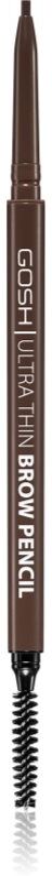 GOSH COPENHAGEN Ultra Thin precise eyebrow pencil with brush shade 003 Dark Brown 0.35 g