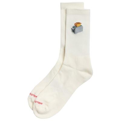Revolution - Brand Sock - Multifunktionssocken One Size | EU uni weiß
