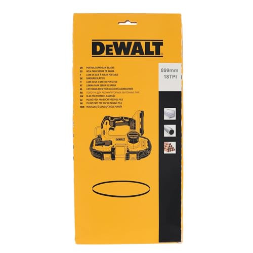 DeWALT Zaagblad voor draagbare lintzagen, 899 mm, 18 TPI, 3 stuks DT8477-QZ