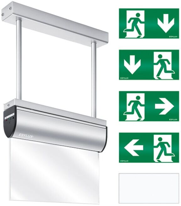 ESYLUX LED lampe de signalisation de secours 3h, 25m SLCEL LED, EN10031595 (EN10031595)