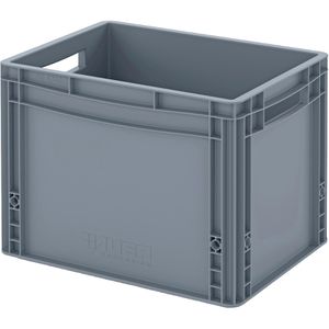AUER Eurobox EG 43/32, grau, 30 Liter, offene Griffe, 40 x 30 x 32cm
