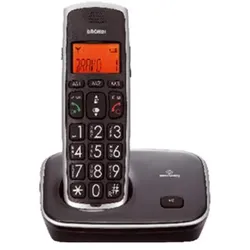 Brondi Bravo Gold 2, Telefon, Schwarz