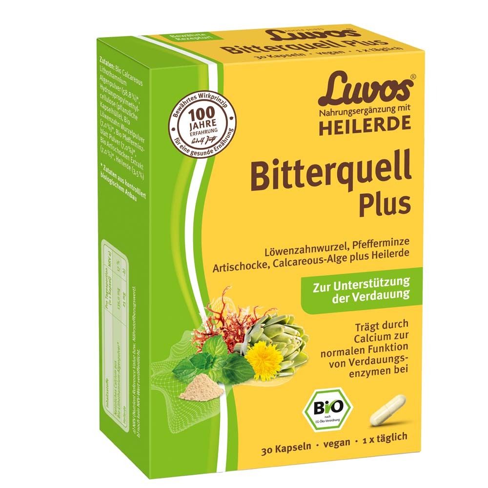 Luvos Heilerde Bitterquell Bio 30 St Kapseln
