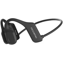 Neue wasserdichte Bluetooth-Kopfhörer mit Knochenleitung Occamo SwimBeat für das Schwimmen im Pool IP68 schwarz