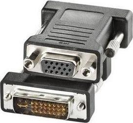 Nilox CRO12033105 DVI-I naar VGA adapter, zwart