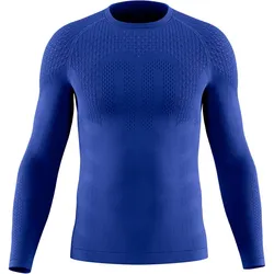 BAUERFEIND SPORTS Sports langarm Kompressionsshirt Herren blue M