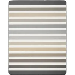 Biederlack Wohn- und Kuscheldecke 'Horizon Nature' 150 x 200 cm Natur