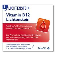 VITAMIN B12 1.000 µg Lichtenstein Ampullen 5X1 ml