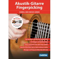 Akustik-Gitarre Fingerpicking - Schnell und einfach lernen
