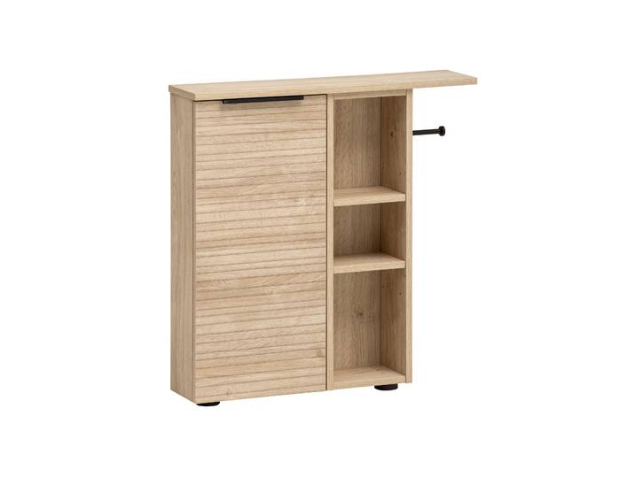 Tchibo - Nischenschrank »Mads« - 71x17x74cm - schwarz - Papier / Metall / Kunststoff