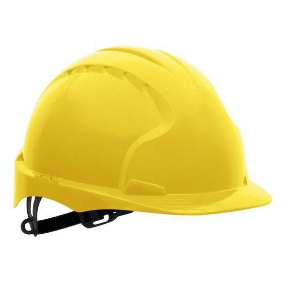 Csdk SL Sikkerhedshjelm JSP EVO3 gul med 3D justerbar system EN397 (5038428125864)