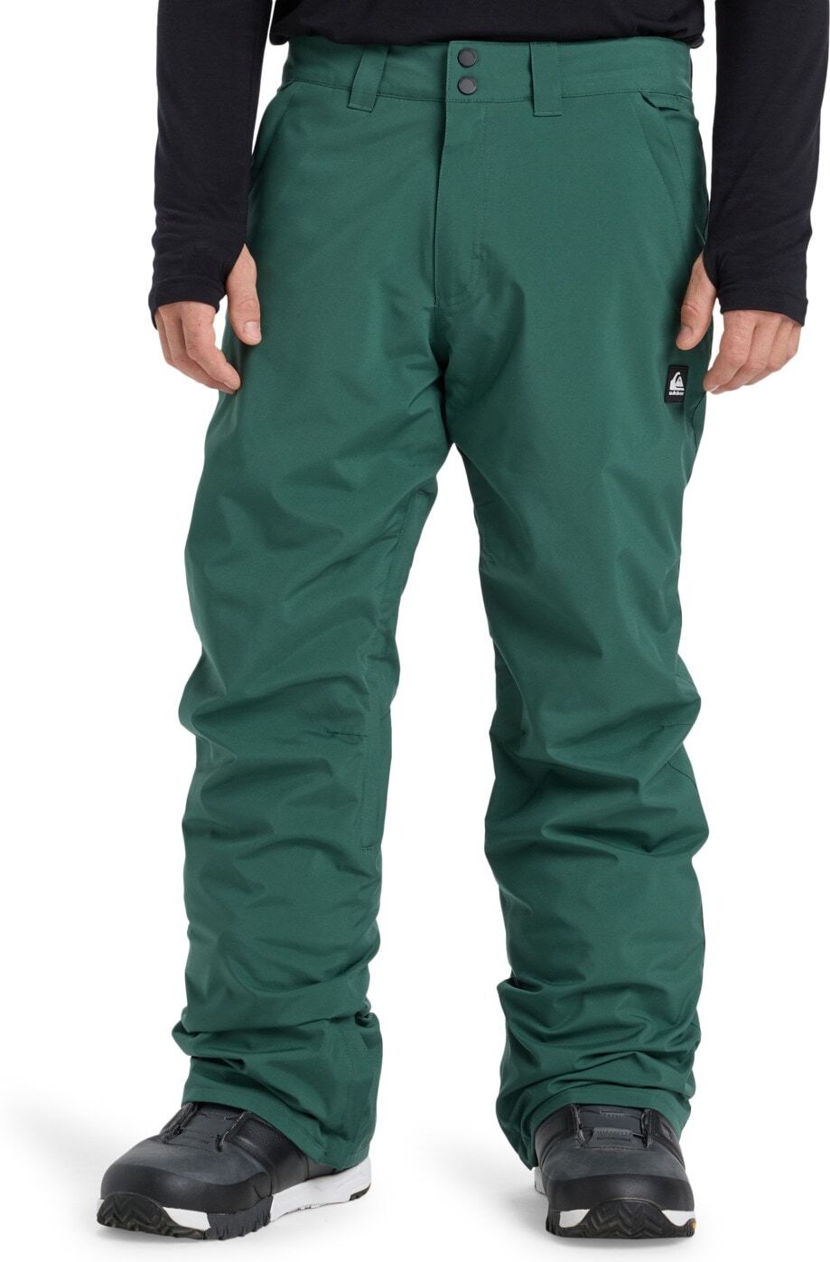 Snowboardhose QUIKSILVER "Estate", Herren, Gr. XXL, grün, Obermaterial: 100% Polyester., Hosen Snowboardhose