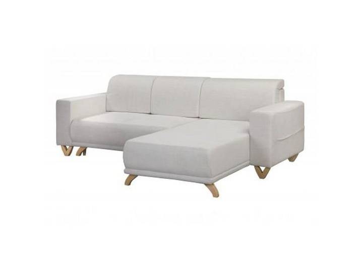 Xlmoebel Ecksofa Weißes modernes L-förmiges Ecksofa Schlafsofa Ausziehsofa Wohnzimmer, 1 Teile, Special features