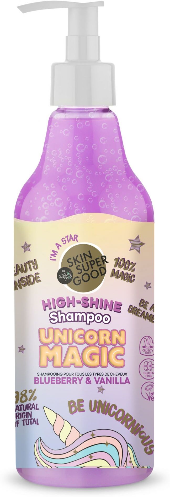 Natura Siberica Skin Super Good Shampoo for Shiny Hair 500 ml