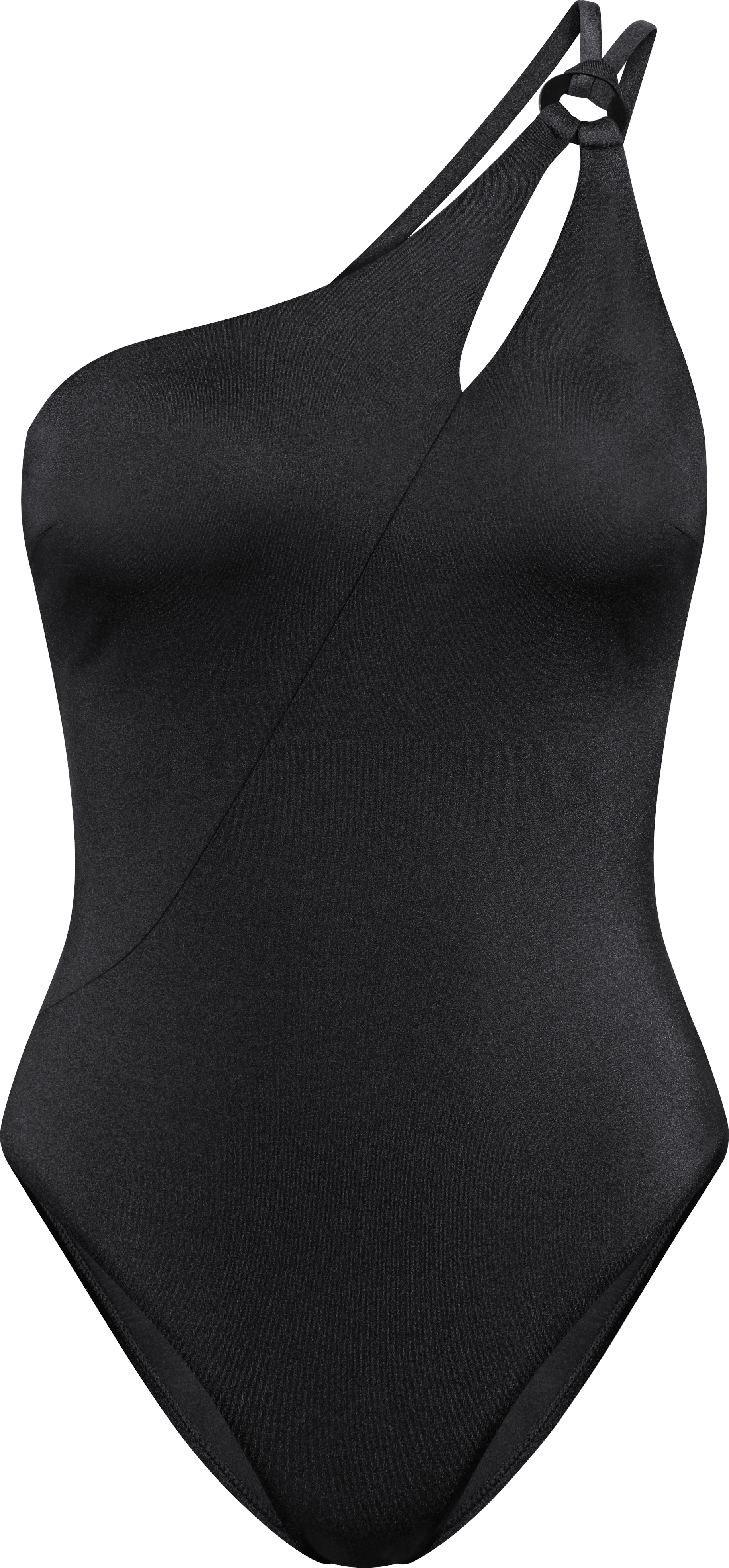 Triumph "Midnight Swim" schimmernder Stoff, Zierring, doppelte Träger schwarz 36, Cup B