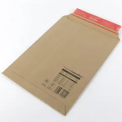 20 Versandtasche Karton A4, 235 x 340 x 35 mm, braun, Vollpappe