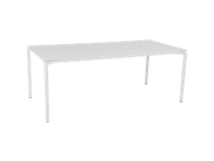 Table Rectangulaire 195 x 95 cm Calvi en Aluminium