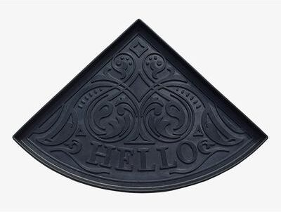 A1 Home Collections Footprint Heavy Duty Flexible 100% Rubber Boot Mat
