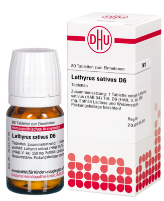 DHU-Arzneimittel GmbH & Co. KG LATHYRUS SATIVUS D 6 Tabletten 80 St 07172052