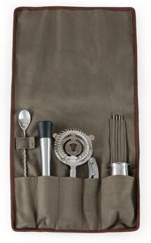 LEGACY® 10-piece Bar Tool Roll Up Kit, (Grey)