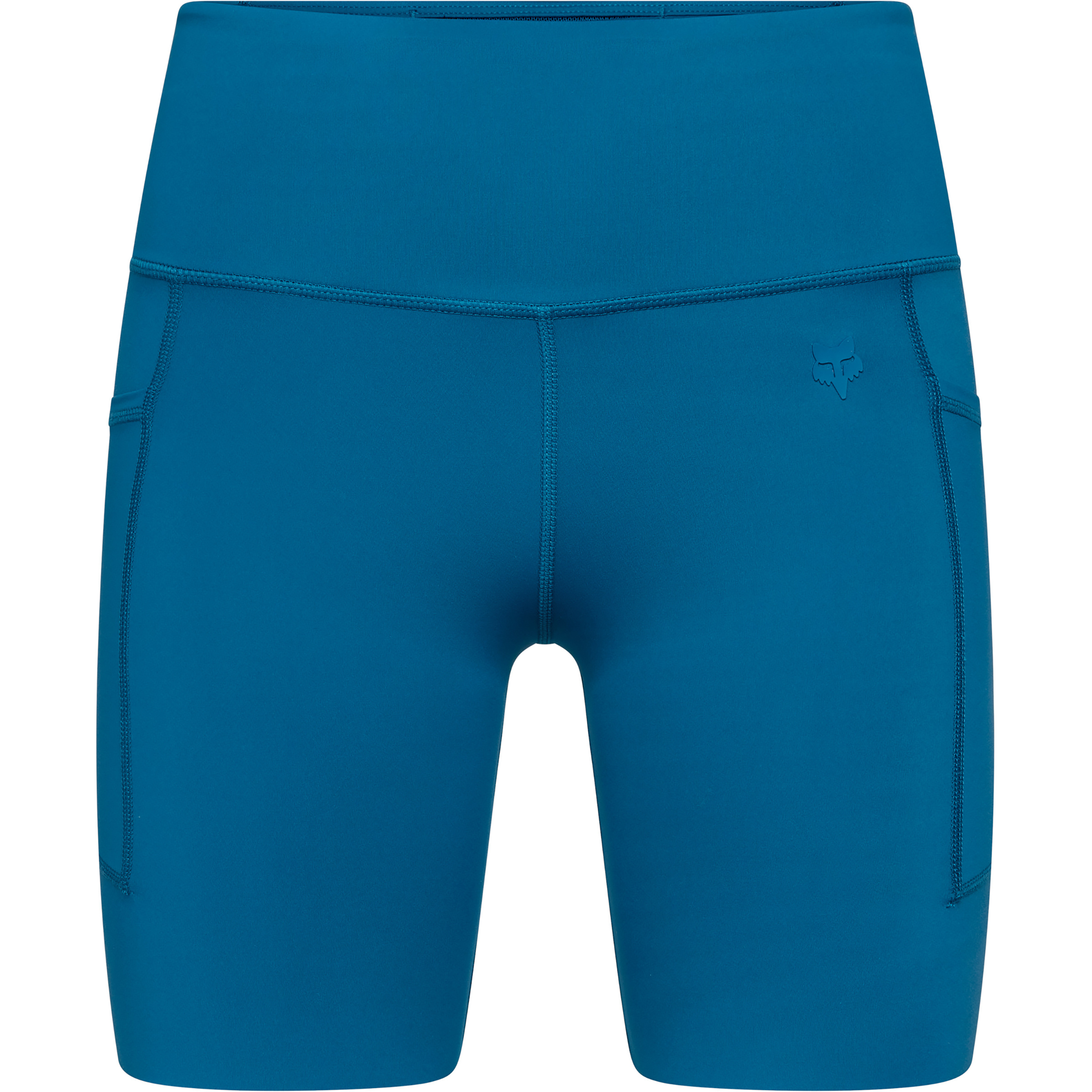 Fox Motive Biker Short Tights Damen Tights & Leggings blau Größe L Mountainbike | Gravel Elastisch