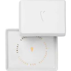 Raeder Good Day Butterdose 10,5 cm, Porzellan