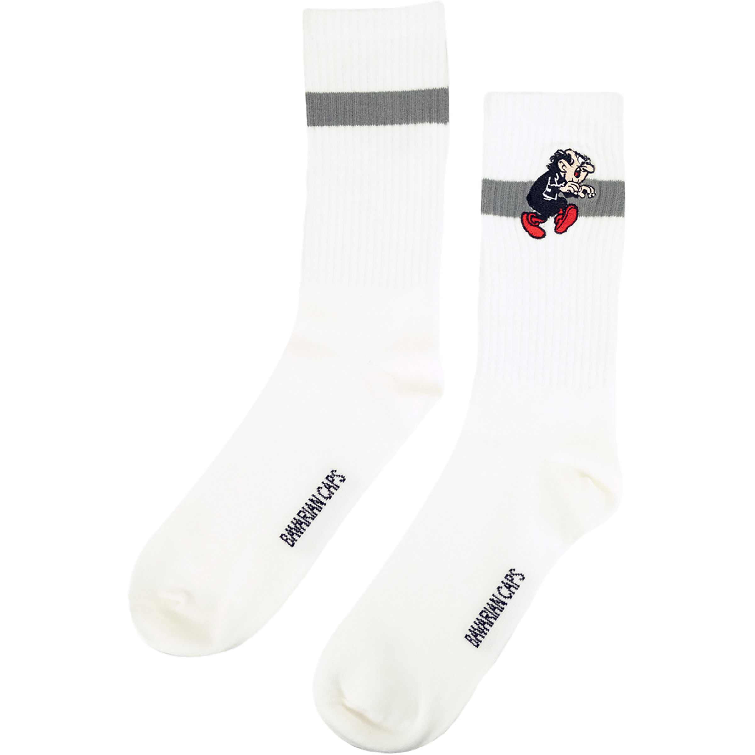 Bavarian Caps Gargamel Freizeitsocken weiss Größe 36 Lifestyle Atmungsaktiv