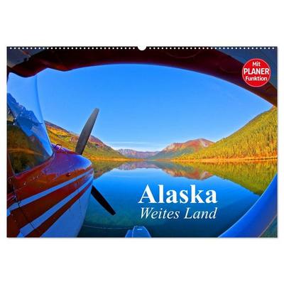 Alaska - Weites Land (Wandkalender 2027 DIN A2 quer), CALVENDO Monatskalender