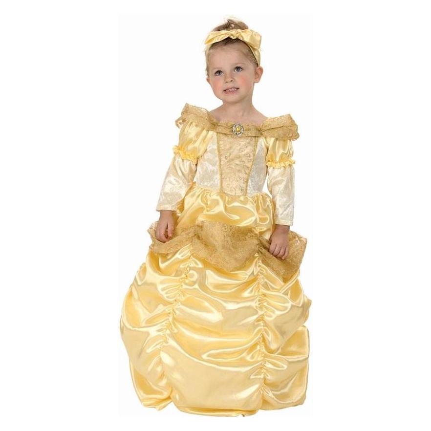 GoDan Kinderkostüm Gelbe Prinzessin, Grösse 92/104cm (104, 92) (54604422)