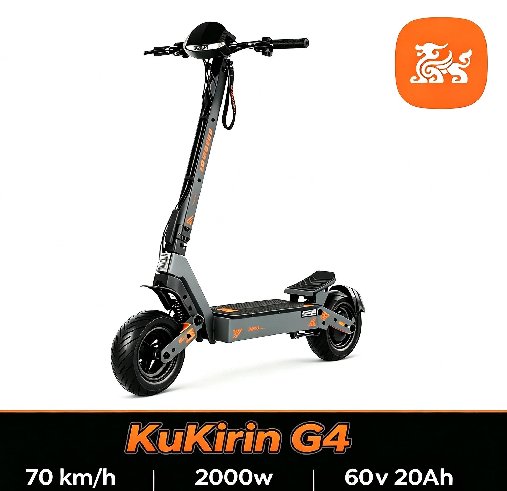 2026 G4 Elektroroller für Erwachsene, 11-Zoll-Breitreifen für Gelände, 60V 20Ah Akku, integrierter Nabenmotor, IP54, LED-Beleuchtung, 120KG