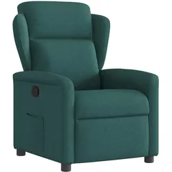 vidaXL, Sessel, Relaxsessel Dunkelgrün Stoff