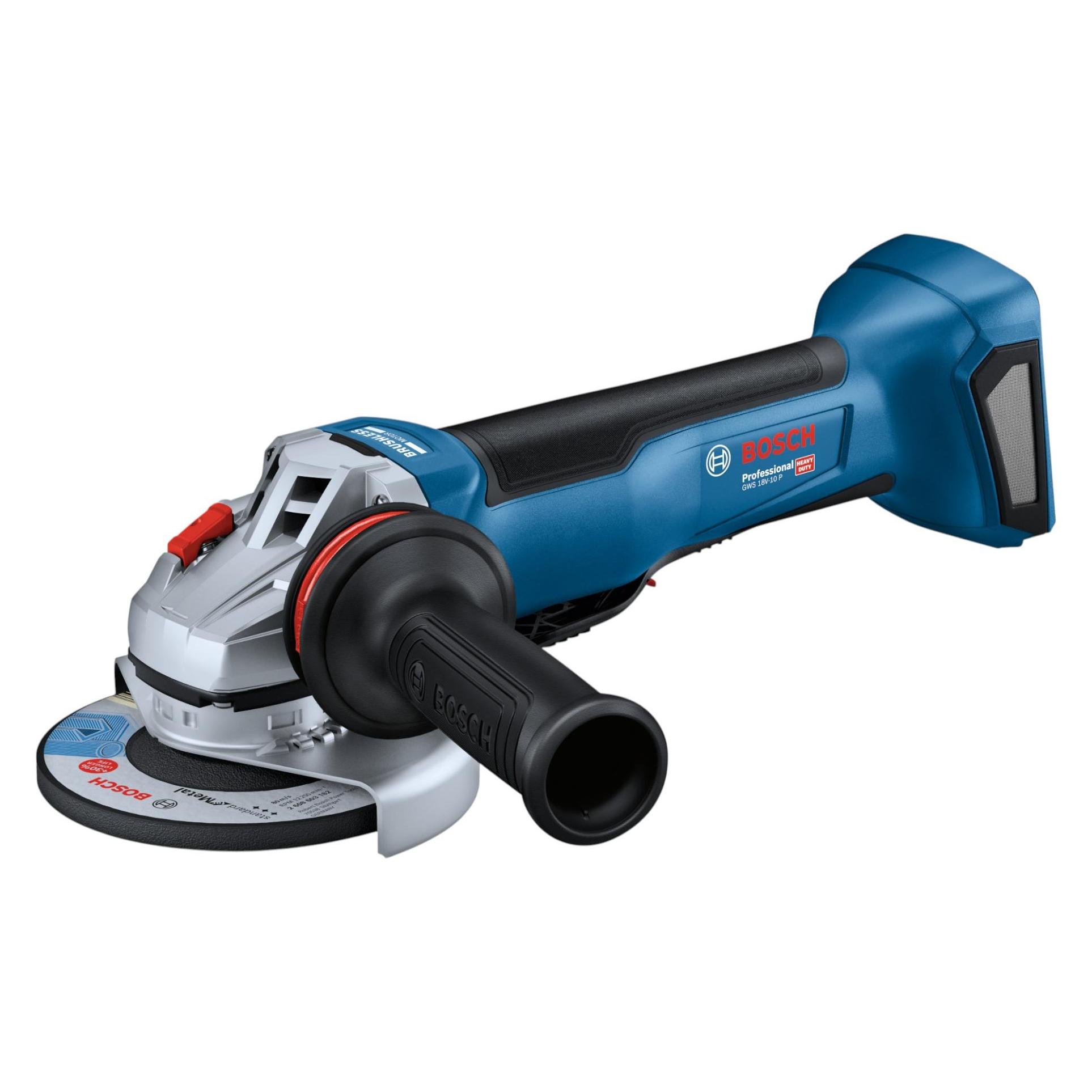 Bosch Professional Bosch GWS 18V-10 P Professional Akku Winkelschleifer 18 V 125 mm Brushless + 1x ProCORE Akku 8,0 Ah (125 mm) (06019J4100)