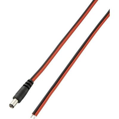 VOLTCRAFT VC-10906535 Niedervolt-Anschlusskabel Niedervolt-Stecker - 5.5mm 2.5mm 1St.