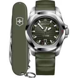 Victorinox I.N.O.X. Automatik Herrenuhr Set 242017.1