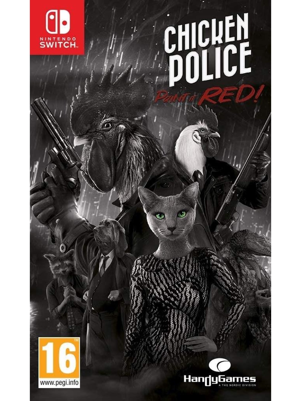 Chicken Police - Paint it RED! - Nintendo Switch - Abenteuer - PEGI 16