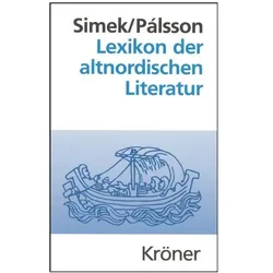 Lexikon der altnordischen Literatur, Sprachbücher von Rudolf Simek, Hermann Pálsson