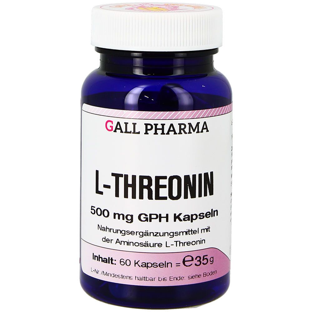 L-Threonin 500 mg GPH Kapseln 60 St