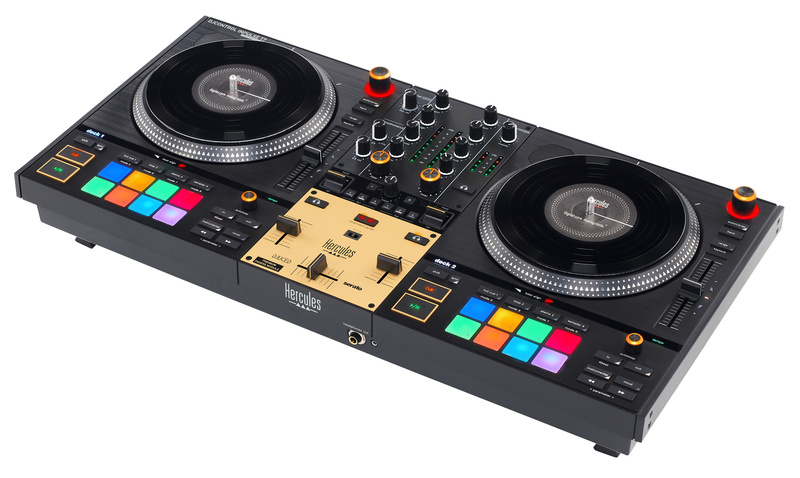 Hercules DJ Control Inpulse T7 P Bundle resina fenolica marrone