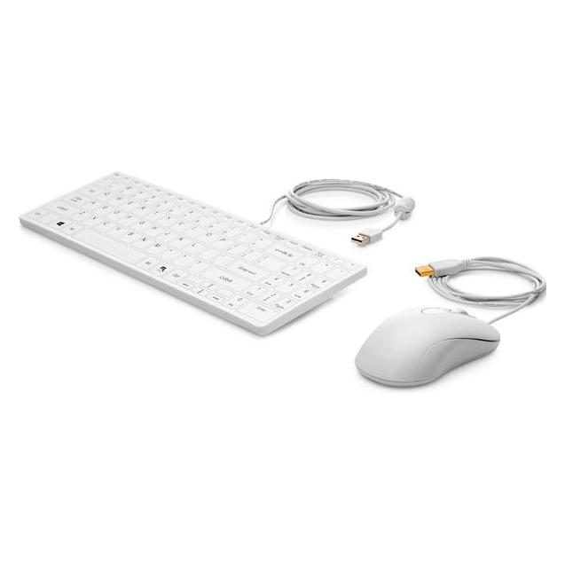 HP USB Keyboard And Mouse Healthcare Edition (Eng. Int., Kabelgebunden) (1VD81AA)